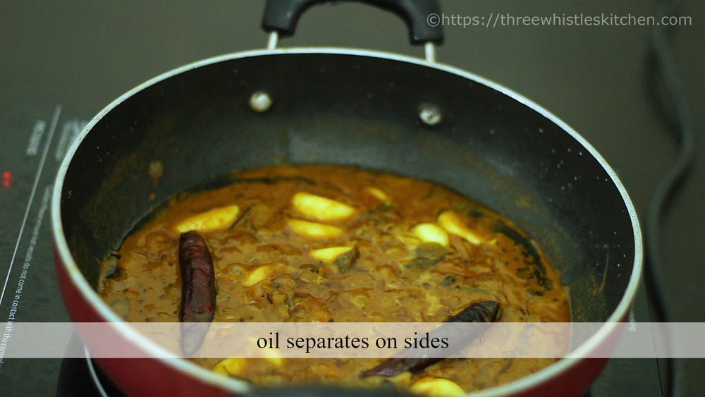 oil separates