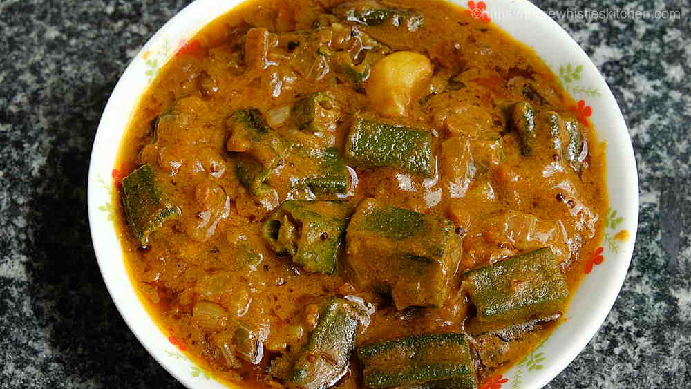 Easy Bhindi Masala Gravy Recipe
