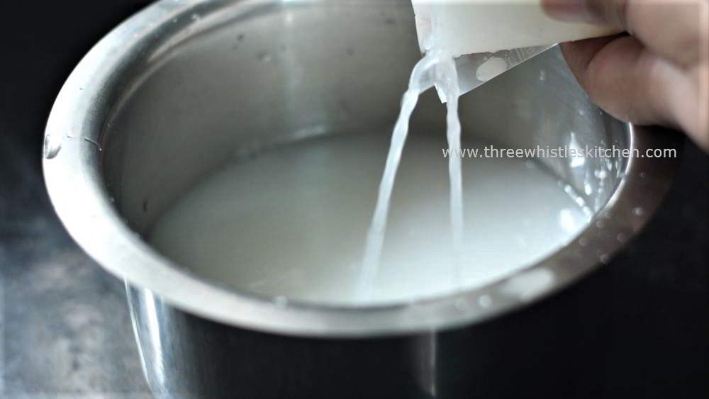 separation of cream from water