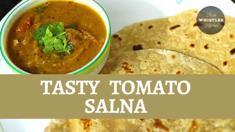 Tomato Salna Recipe (How to Get the Original Roadside Parotta Salna Taste)